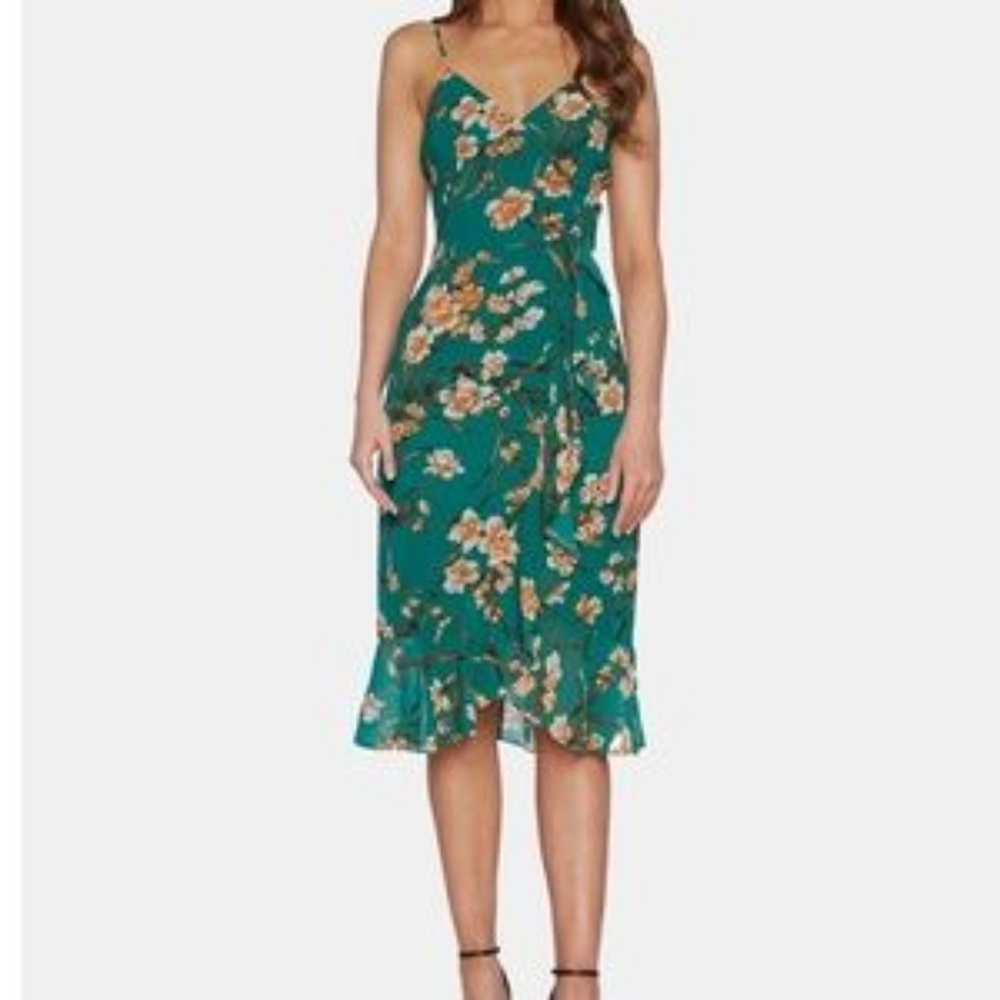 Bardot floral dress